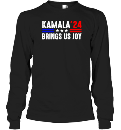 Kamala Brings Us Joy Kamala Harris 2024 T-Shirt