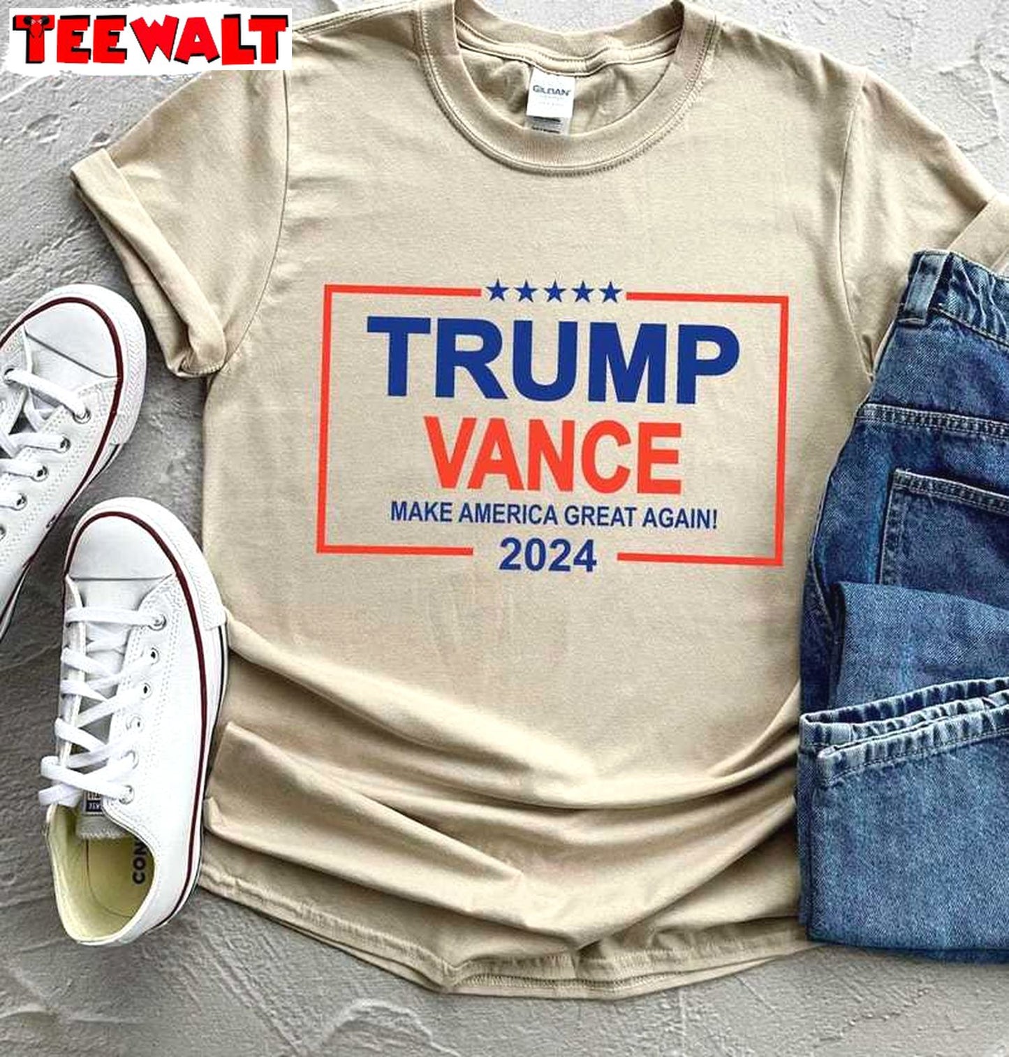 Creative Trump Vance Shirt, Limited Trump Fight Crewneck Tee Tops