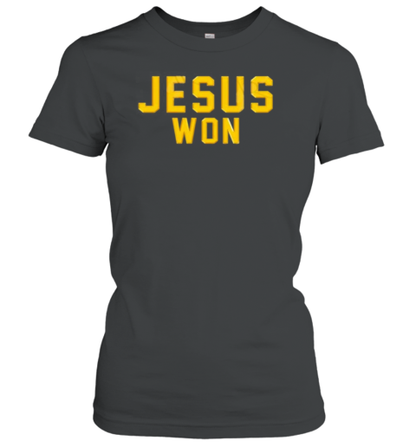 Original Iowa Hawkeyes Jesus Won T-Shirt