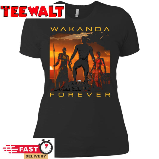 Wakanda Forever Marvel Women T Shirt