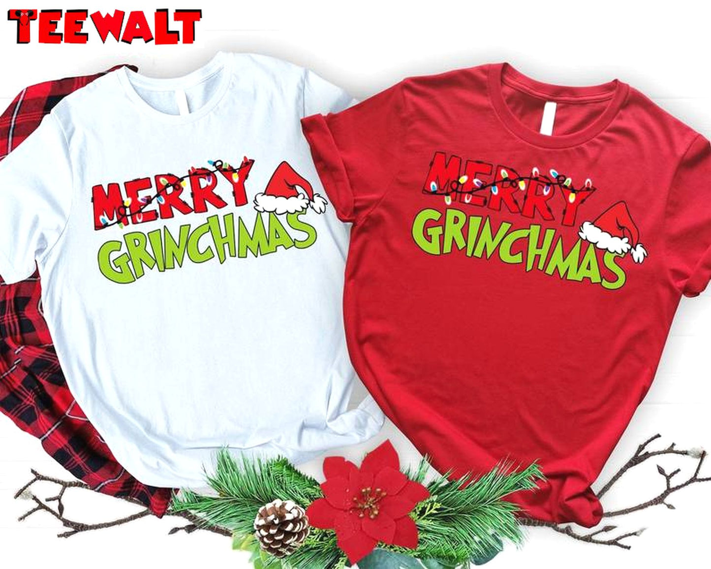 Merry Grinchmas Sweatshirt, Grinch Holiday Funny Family Shirt