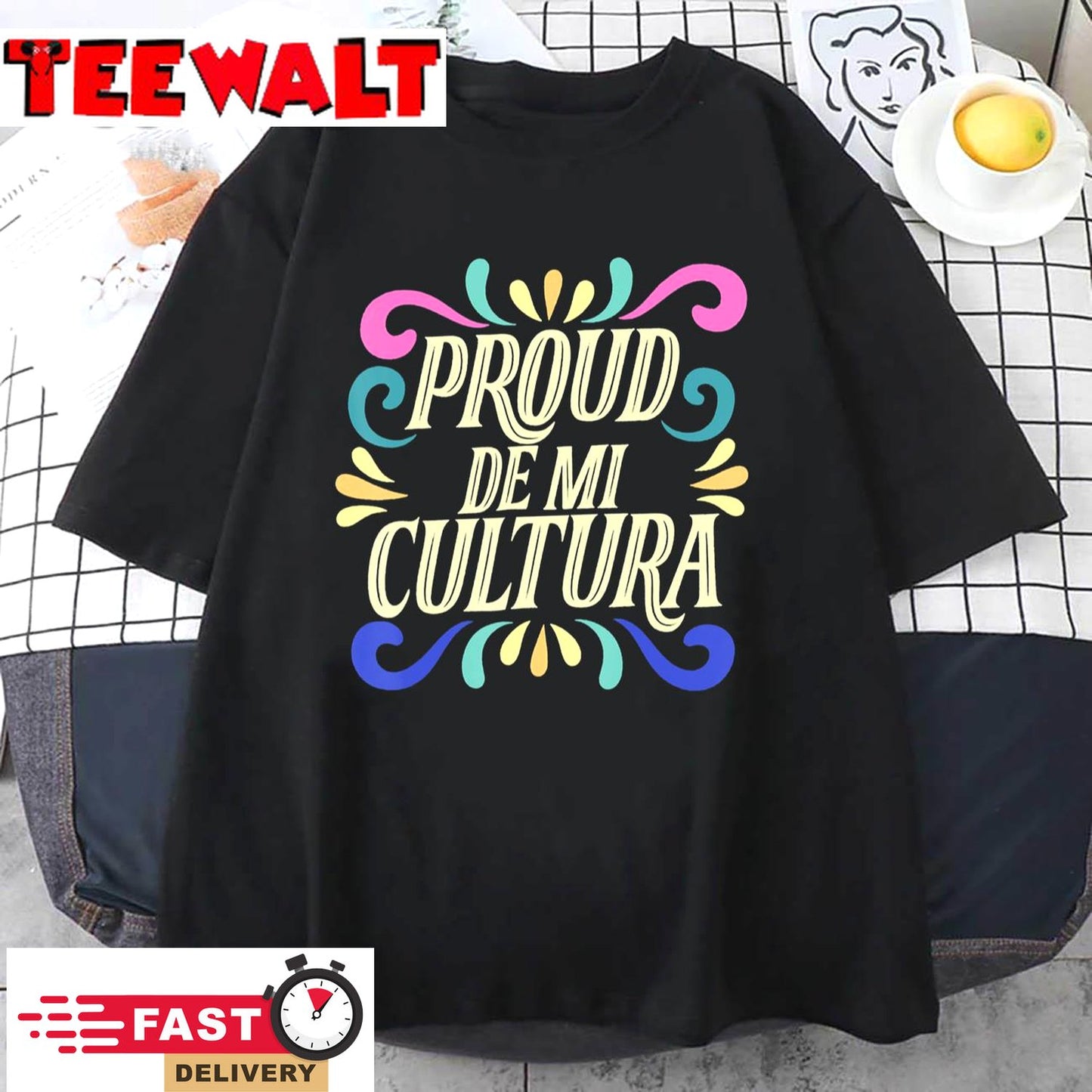 Proud De Mi Cultura Latino Month T-Shirt