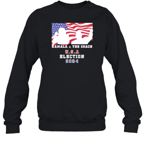 Kamala And The Coach USA Election 2024 T-Shirt