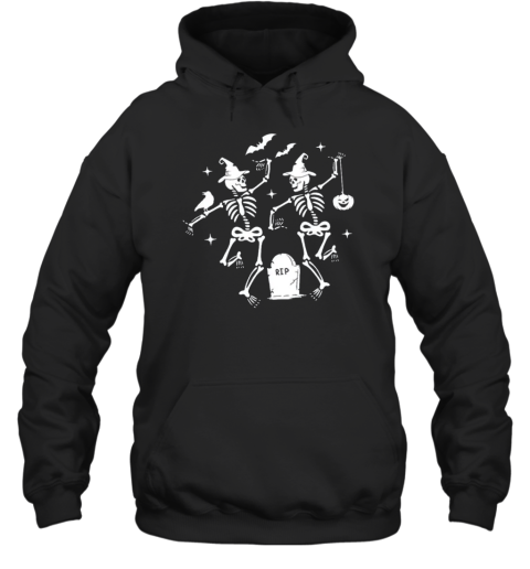 Dance Skeleton Halloween Teacher T-Shirt - Style 2