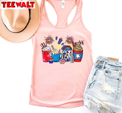 4th Of July Tank Top , Neutral Obsessive Cup Disorder 4th Of July Shirt Sweater