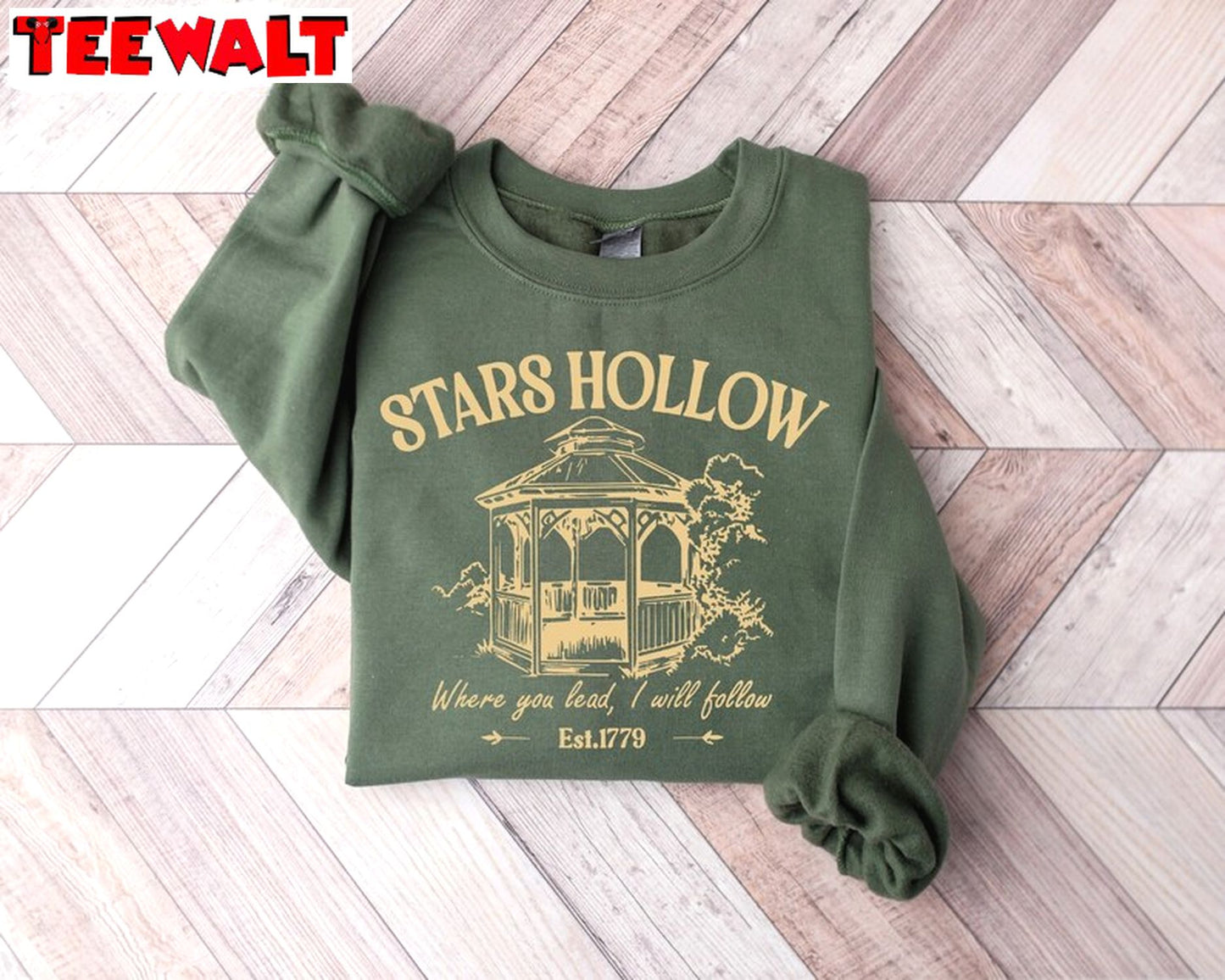 Stars Hollow Sweatshirt, Retro Where You Lead I Will Follow Shirt