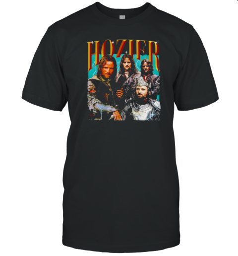 Aragorn Lord Of The Rings Aragorn Hozier Aragon Poster Retro T-Shirt