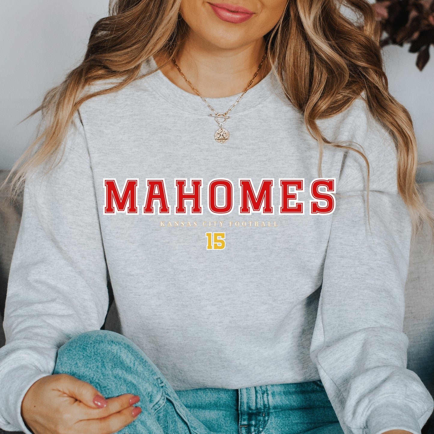 Patrick Mahomes Shirt Kansas City Sweatshirt Mahomes Crewneck Football