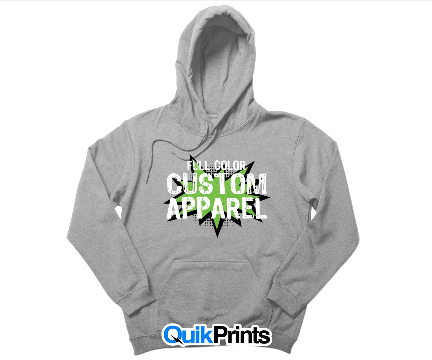 Custom Hoodie - Full Color Print In Adult, Youth