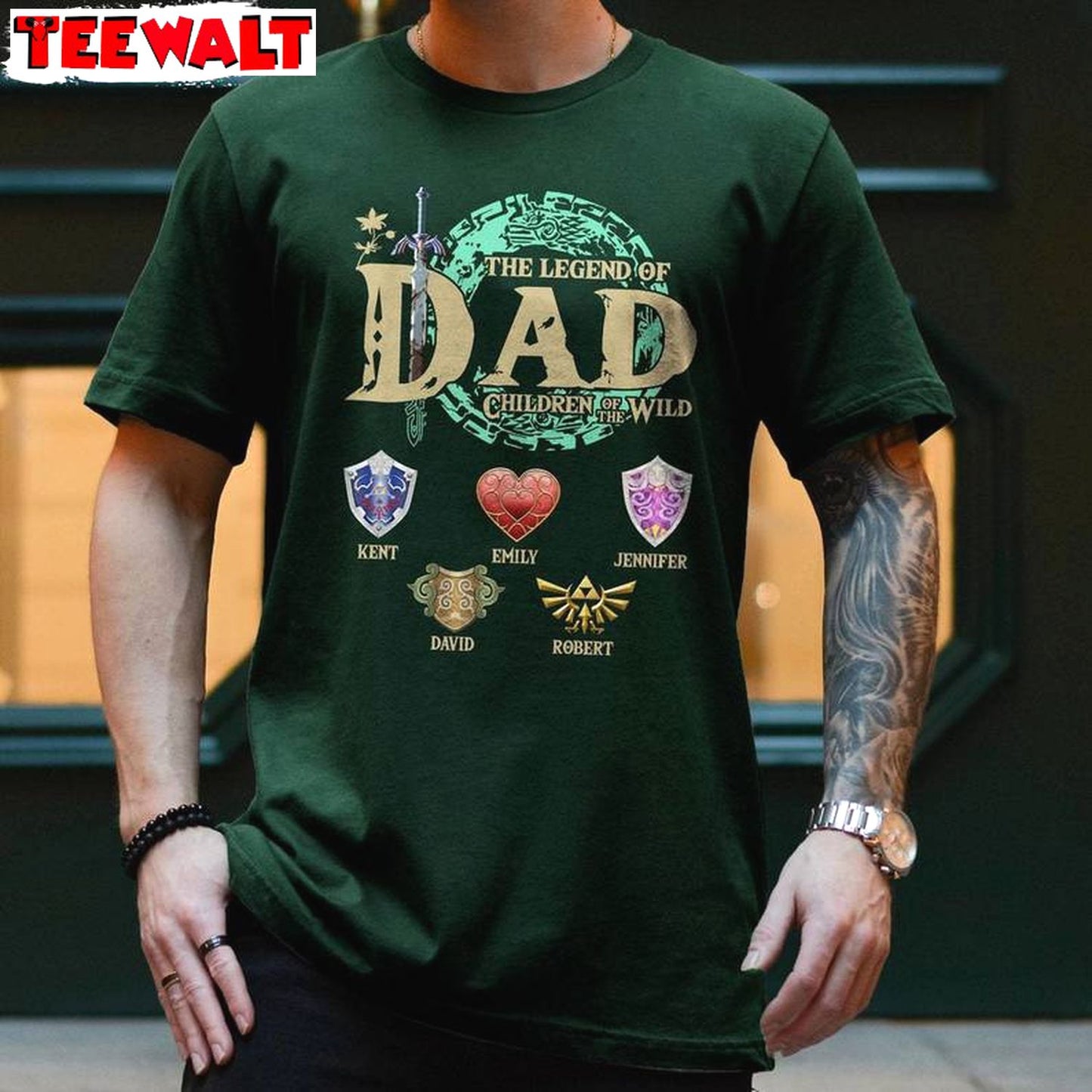 Limited The Legend Of Dad Shirt, Funny Zelda Dad Shirt Long Sleeve Tank Top