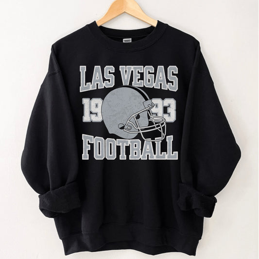 Las Vegas Raiders Vintage Style Football Sweatshirt Crewneck Shirt