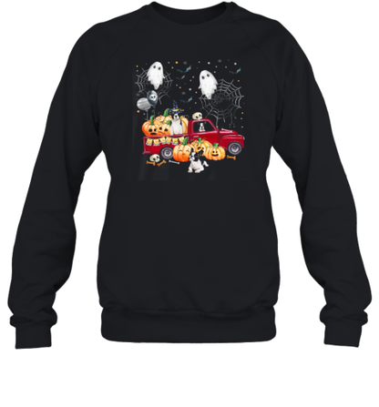 Halloween Pumpkin Car T-Shirt