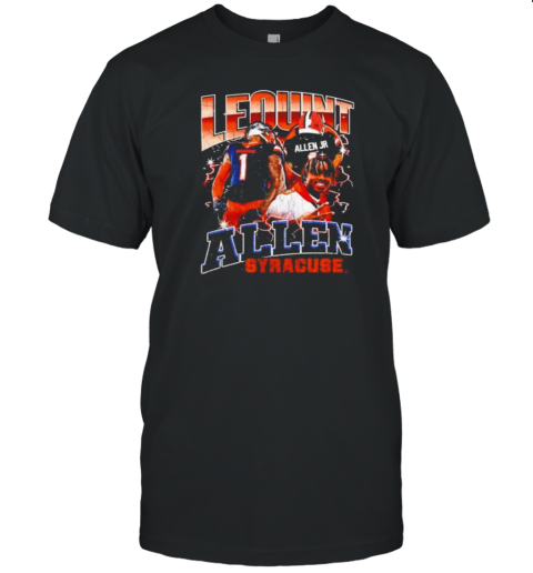 Lequint Allen Syracuse Orange 90S Retro T-Shirt