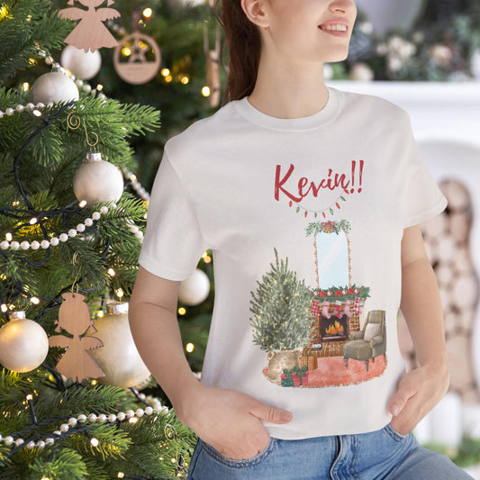 Christmas Home Alone Kevin T-Shirt, Mcallister Family Tee