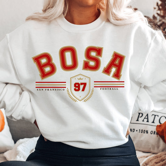 Nick Bosa San Francisco Football Vintage Sweatshirt