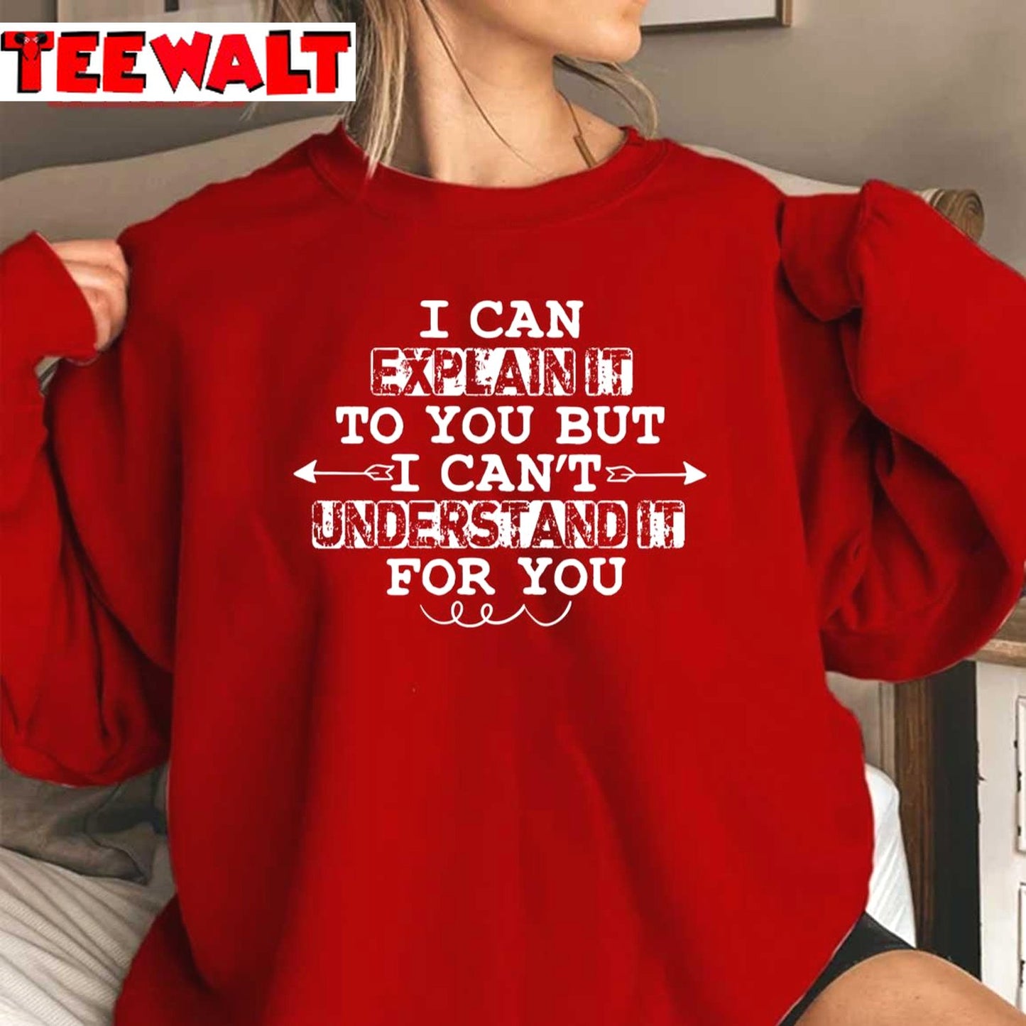 I Can Explain It To You But I Can’t Understand It For You Funny Quote Unisex Sweatshirt