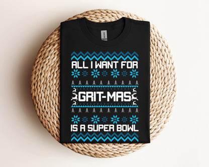 Grit-Mas Detroit Lions Football Shirt - One Pride 313 Shirt