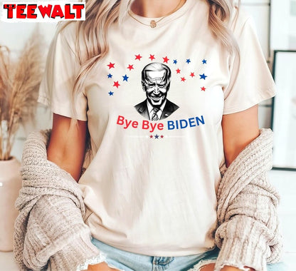 Funny Bye Biden Shirt, Biden Is Out Sweatshirt T-shirt