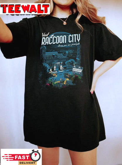 Vintage Visit Raccoon City Shirt