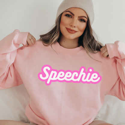 Speech Therapist Sweatshirt, Slp Gift For Speech Language Pathologist