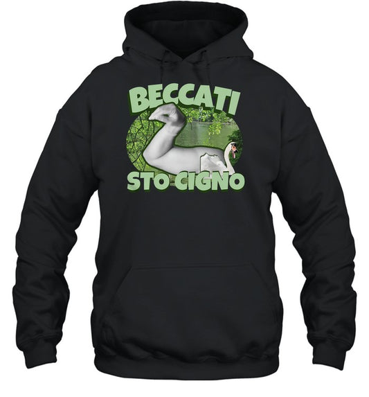 Beccati Sto Cigno Hoodie