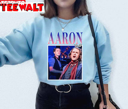 Vintage 90s Bootleg Aaron Tveit Unisex Sweatshirt