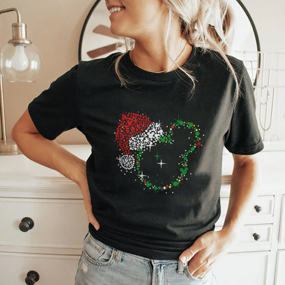 Disney Mickey Santa Christmas Shirt