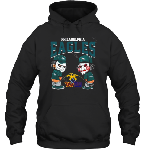 Philadelphia Eagles NFL Halloween Peeing T-Shirt