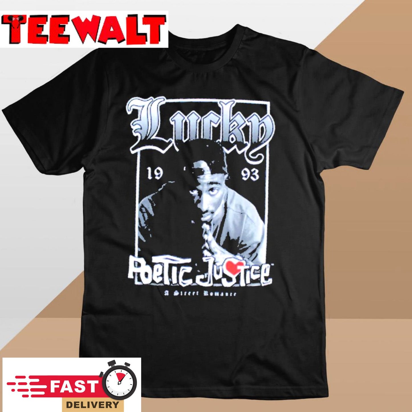 Vintage Poetic Justice 2pac 1993 Shirt