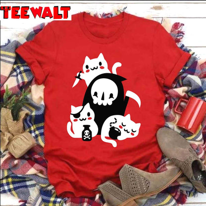 Deaths And Little Helpers Pirate Kitty Unisex Sweatshirt