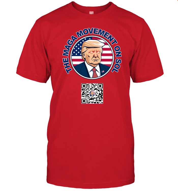 Scottpresler Trump The Maga Movement On Sol Scan To Join The Movement Shirt