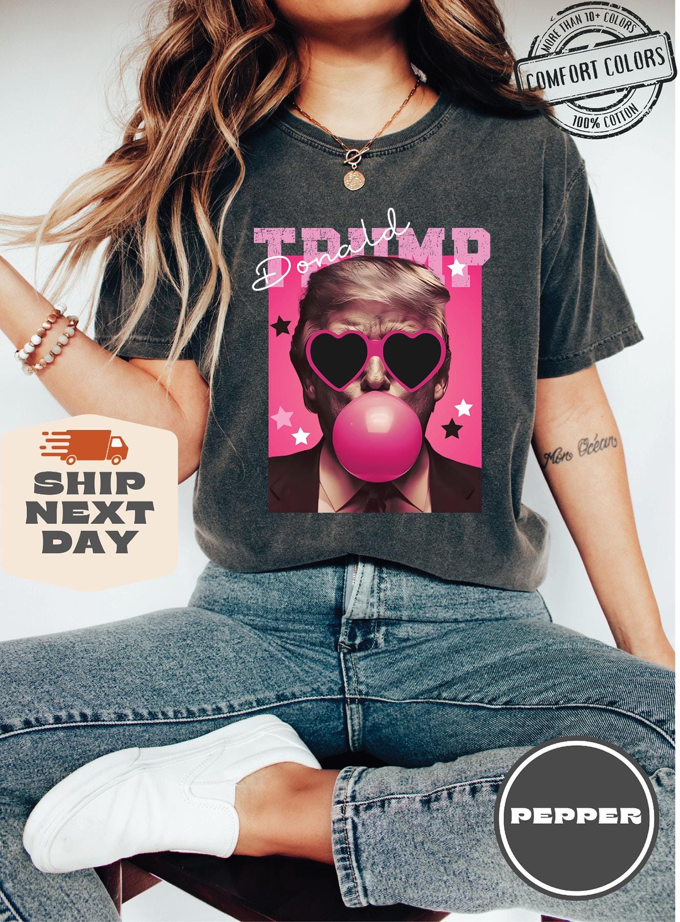 Trump Bubble Gum Shirt