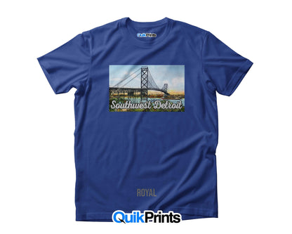 Southwest Detroit Ambassador Bridge T-Shirts For All Sizes