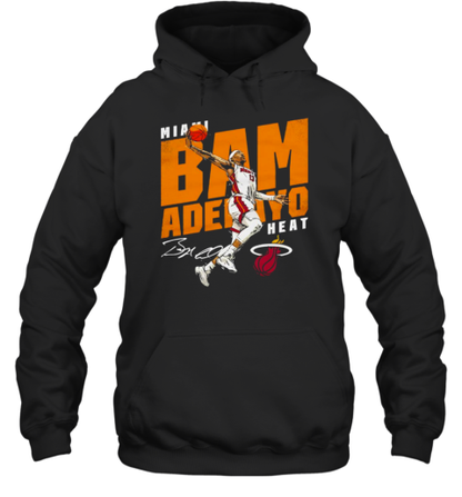 Bam Adebayo Miami Heat Slant T-Shirt