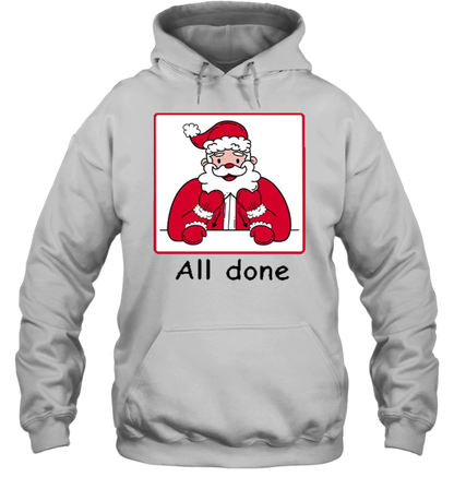 All Done Christmas Teacher T-Shirt