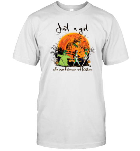 Just A Girl Who Love Halloween And Florida A T-Shirt