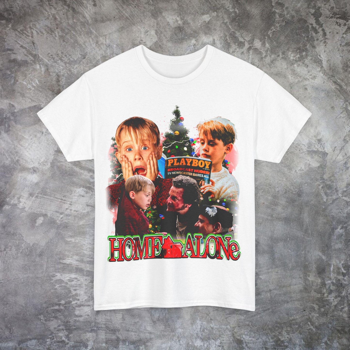 Retro Home Alone Christmas Jumper, Vintage Graphic Tee