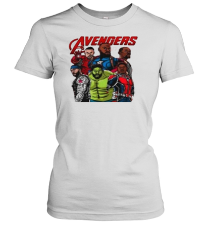 Avengers Usa Basketball T-Shirt - Style 2