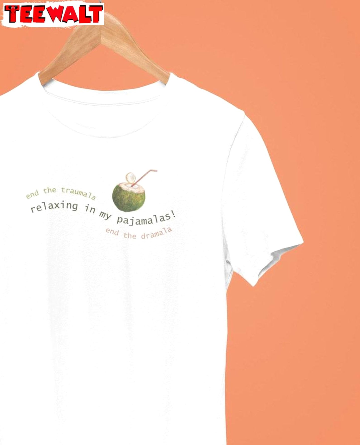 Kamala Pajamala Coconut T Shirt, End The Dramala Shirt