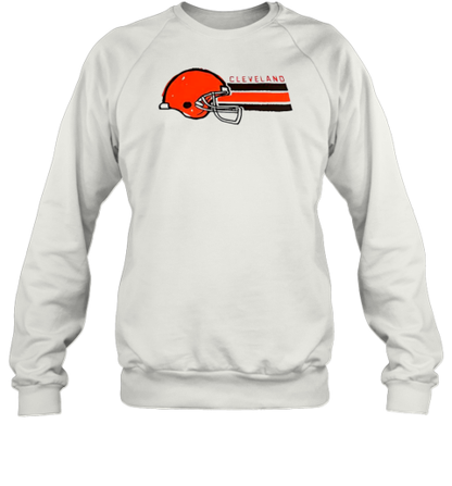 Helmet Cleveland Horizontal Lines T-Shirt