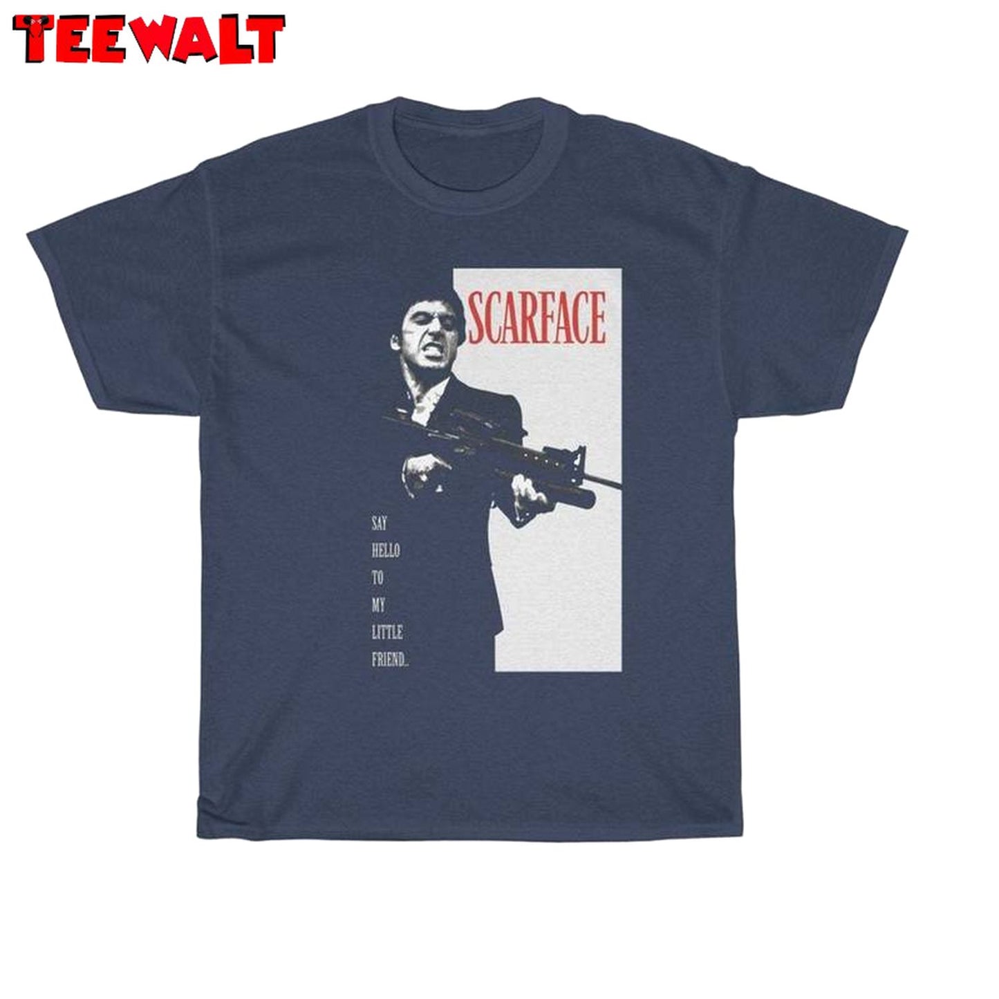 Comfort Scarface Shirt, Retro Action Gangster Movie Long Sleeve T Shirt