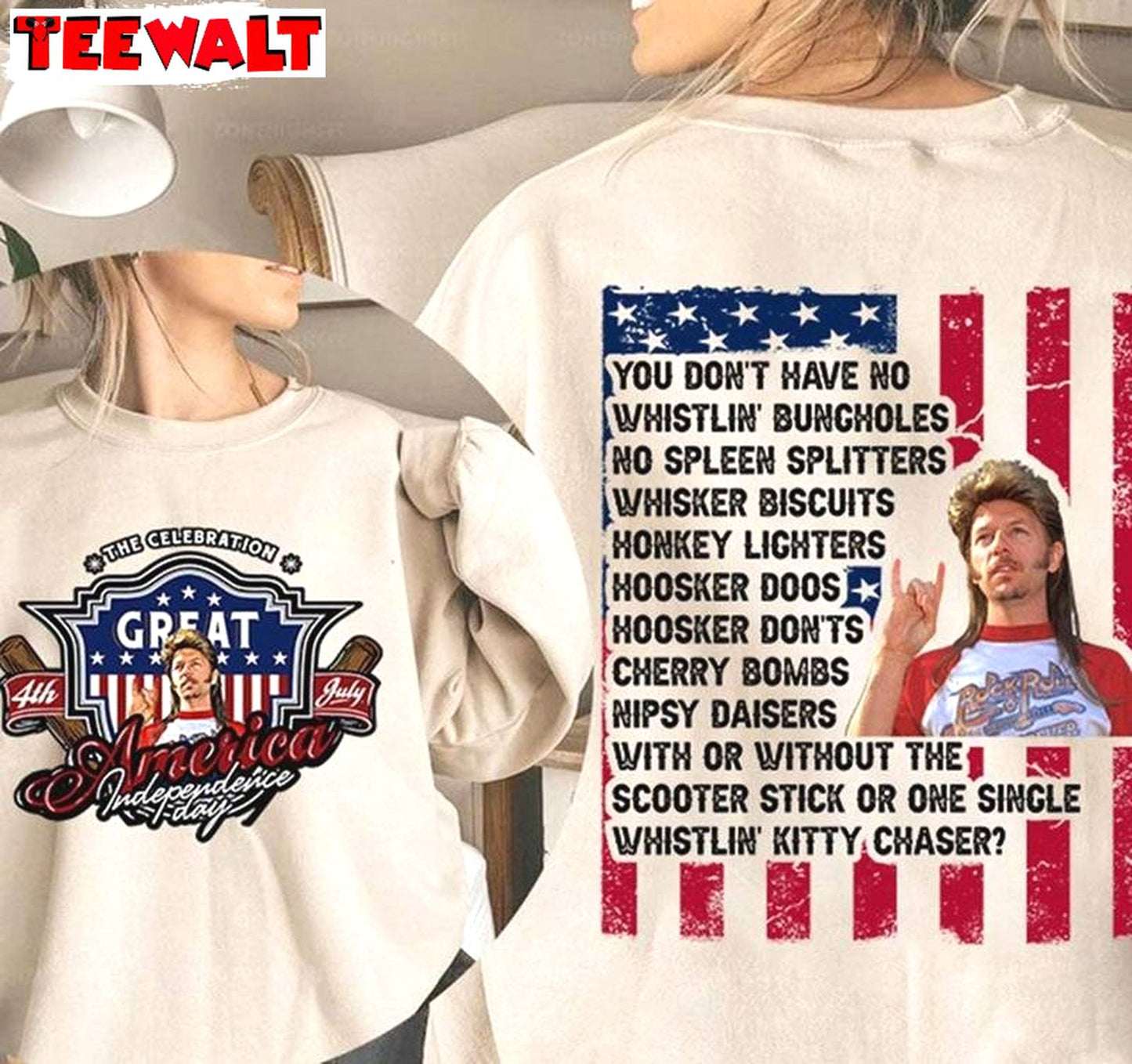 Joe Dirt 4th Of July Cool Design Shirt, Funny Joe Sweater