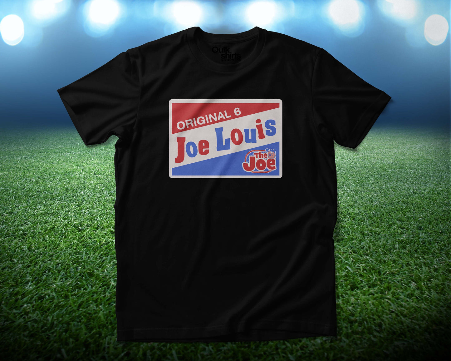 Bazooka Joe Louis - Detroit Hockey Arena Premium T-Shirt