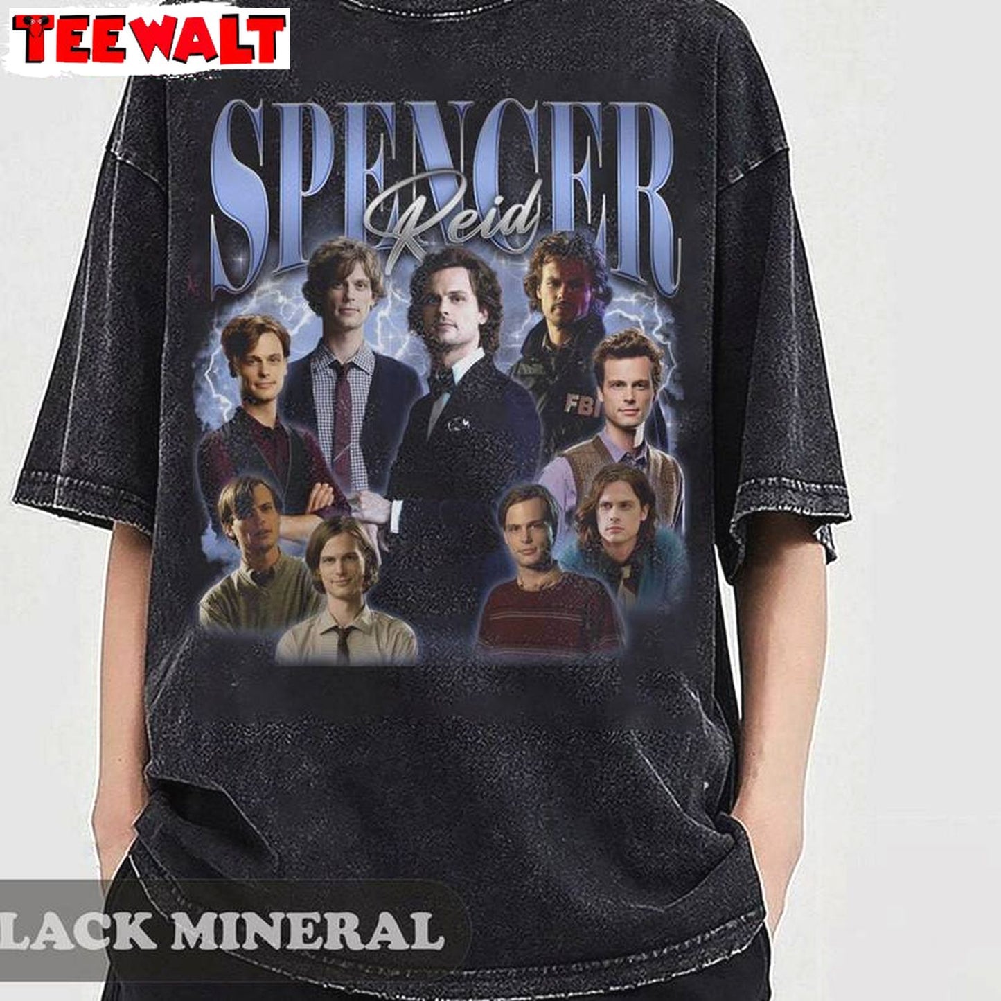 Spencer Reid Cool Design Shirt, Groovy Rap Unisex T Shirt Crewneck