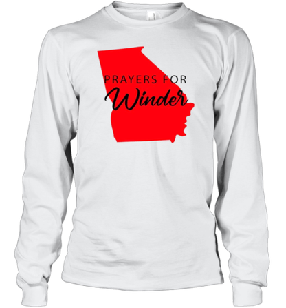 Winder Strong Prayers For Winder Map T-Shirt