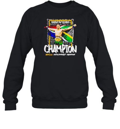 Dricus Du Plessis UFC 305 Champion T-Shirt