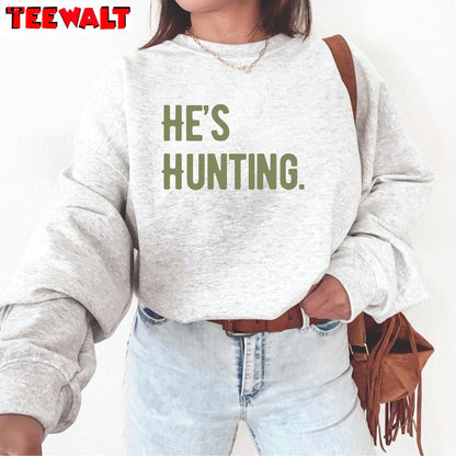 He S Hunting Sweatshirt Duck Deer Hunting Shirt