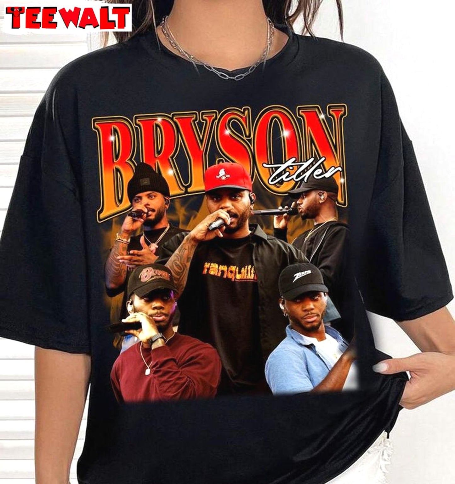 Bryson Tiller Groovy Shirt, New Rare Long Sleeve Gift For Men