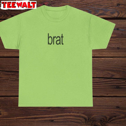 Charli Xcx Brat Cool Design Shirt, Limited Tour Concert Crewneck Long Sleeve