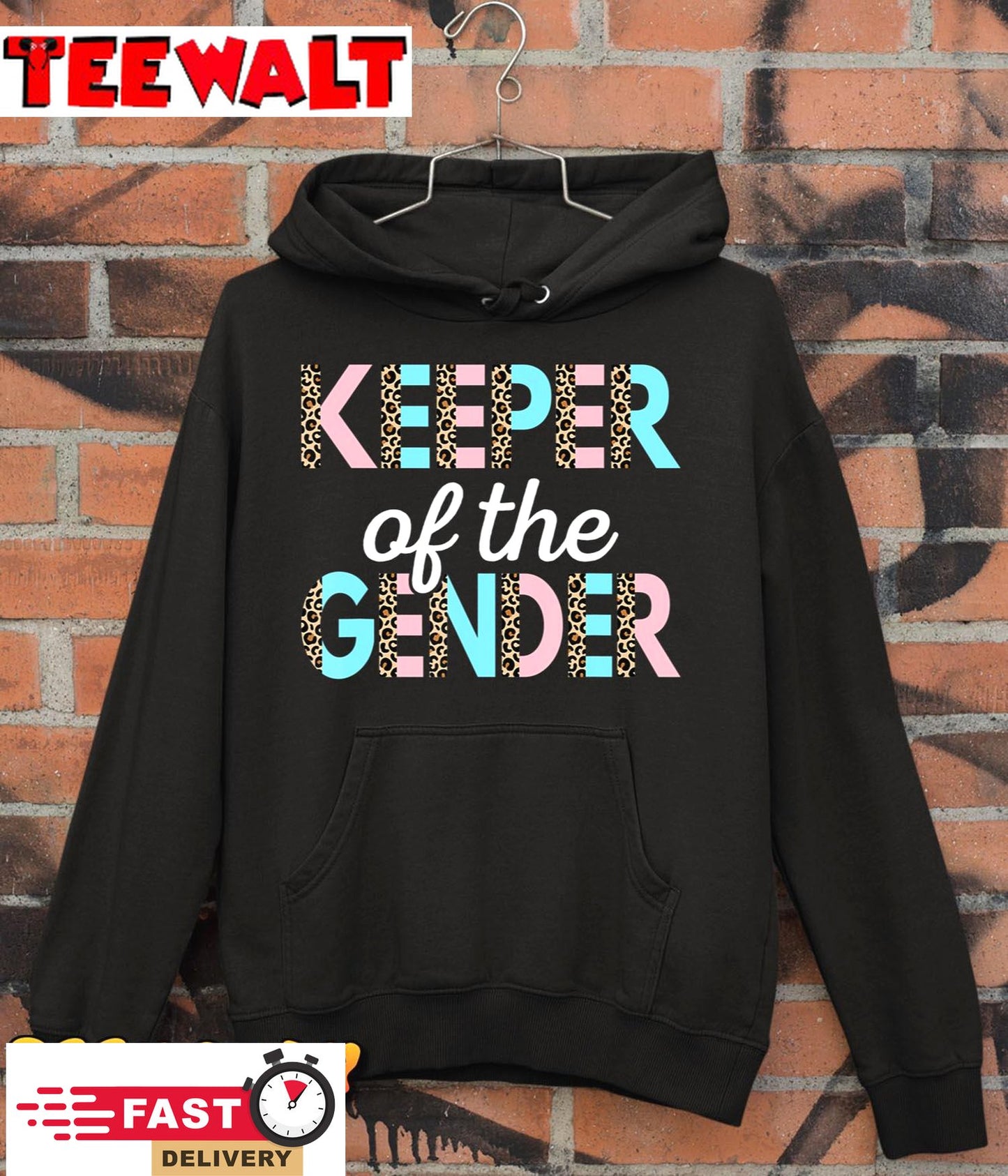 Keeper Of The Gender Baby Shower Gender Reveal Party T-Shirt